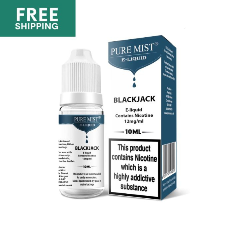 blackjack vape juice Blackjack E-Liquid  Liberty Flights