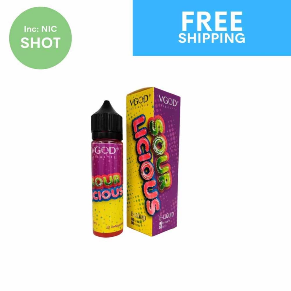 VGOD E-Juice - Sourlicious | 60ml ~ Buy Online | Free Shipping