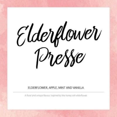 Elderflower Presse - Pink Label Eliquid 10ml - Juice